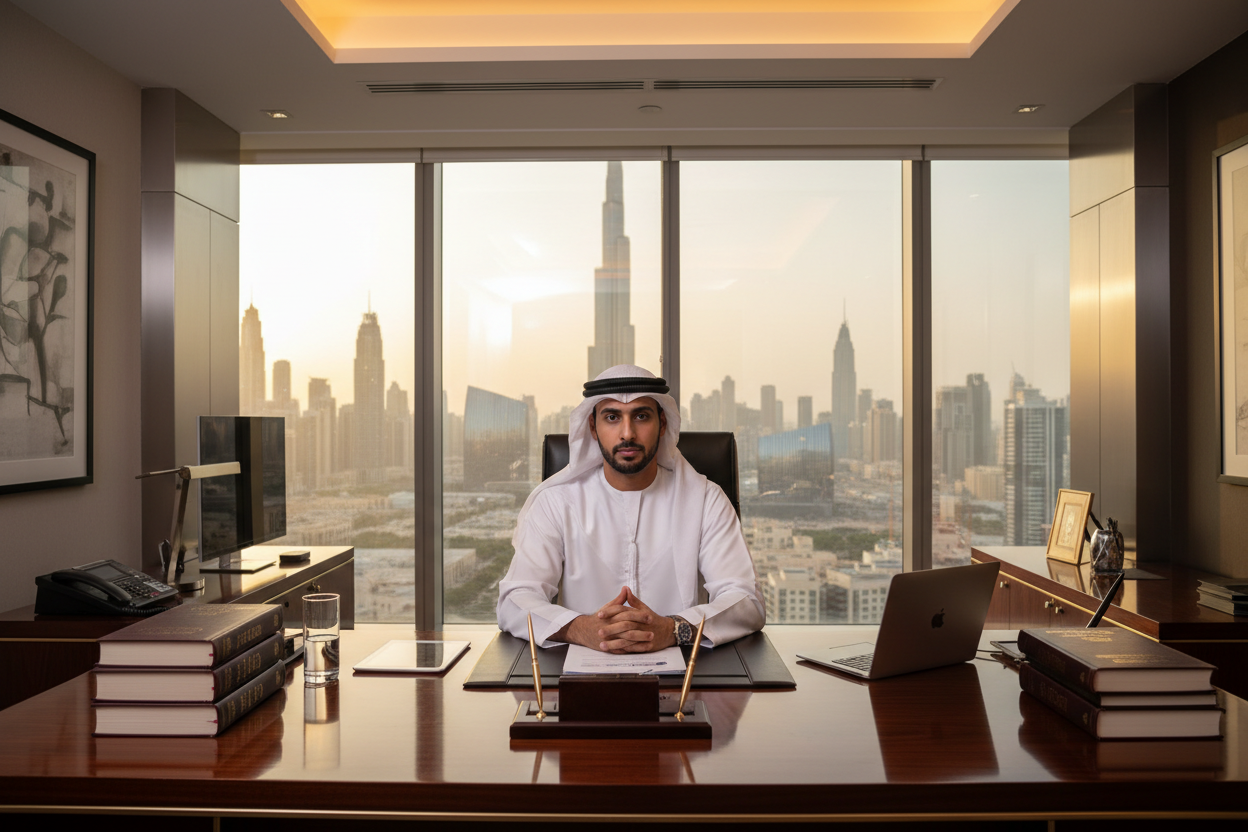 Emirati Financial Law Lawyer Banner